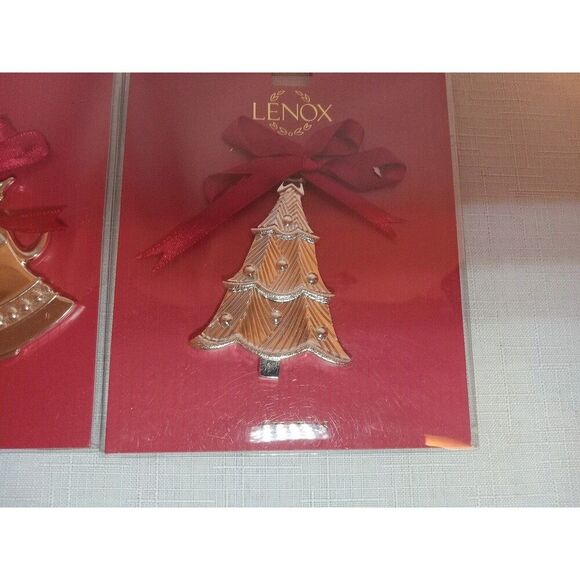2) NEW Lenox American by Design Bell & Tree Charms SKU #815577 & #815579 NOS - Picture 3 of 6